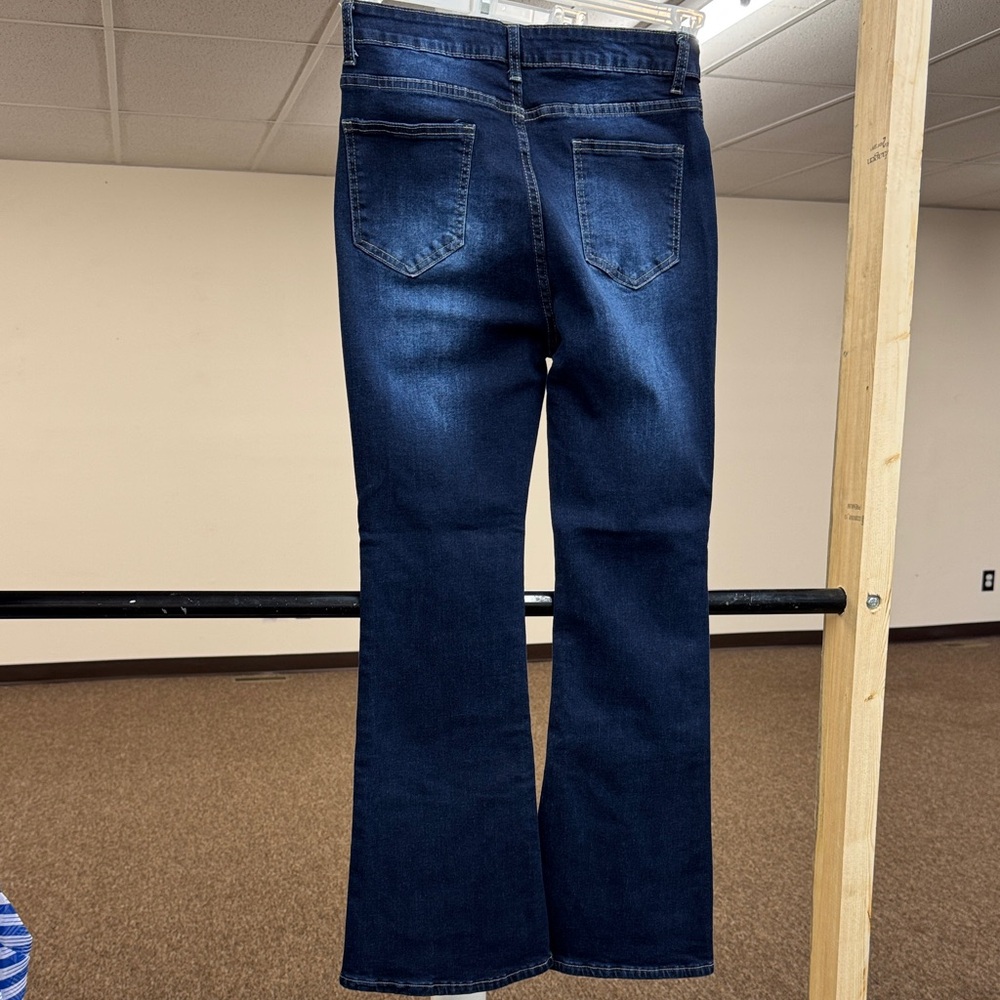 Dark Indigo Flare Women's Jeans